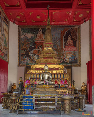 Wat Photharam Buddha Image Shrine Interior (DTHNS0086)