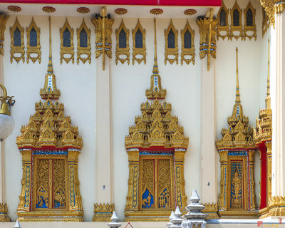 Wat Phrom Chariyawat Phra Ubosot Windows (DTHNS0122)