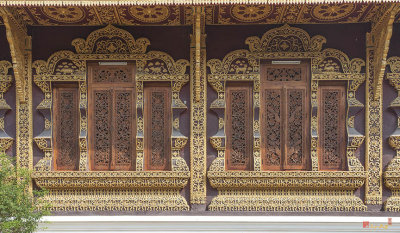 Wat Chiang Chom Phra Wihan Windows (DTHCM0890)