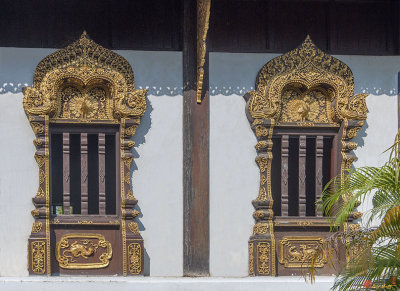 Wat Jed Yod Windows of the Vihara of the 700 Years Image (DTHCM0921)