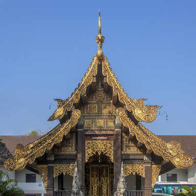 Wat Jed Yod Gable of the Vihara of the 700 Years Image (DTHCM0963)
