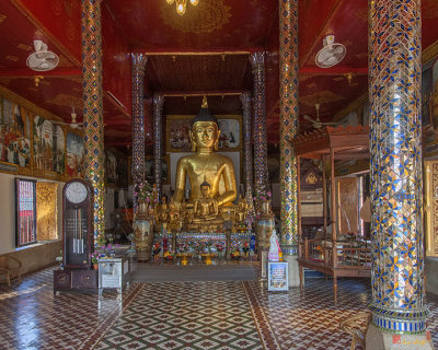 Wat Phra That Hariphunchai South Buddha Wihan Interior (DTHLU0018)