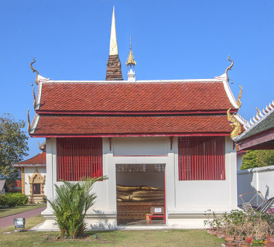 Wat Phra That Hariphunchai Wihan of the Reclining Buddha (DTHLU0031)
