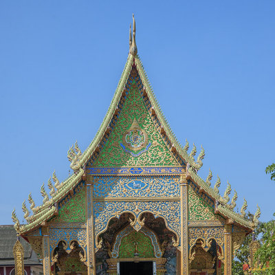 Wat Rong Sao Wihan Luang Gable (DTHLU0151)
