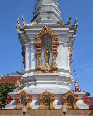 Wat Rong Sao Phra That Chedi Buddha Niche (DTHLU0174)