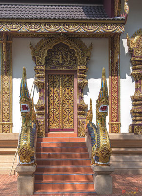 Wat Mae San Pa Daet Wihan Luang Door (DTHLU0214)