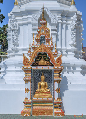 Wat Mae San Pa Daet Phra That Chedi Buddha Shrine (DTHLU0219)