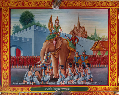 Wat Si Bunruang Wihan Luang Interior Painting (DTHLU0247)