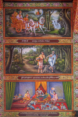 Wat Mahawan Wihan Luang Interior Paintings (DTHLU0274)