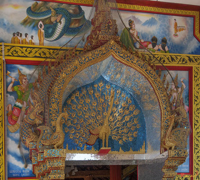 Wat Phra Khong Reusi Phra Ubosot Door Lintel (DTHLU0367)