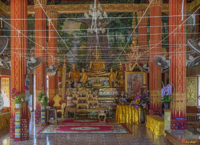 Wat Phra Khong Reusi Phra Ubosot Interior (DTHLU0369)