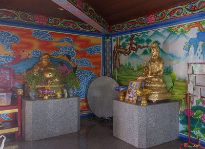 San Jao Dahmmasathan Quan Im Happy Buddha and Quan Im Images (DTHCM1081)