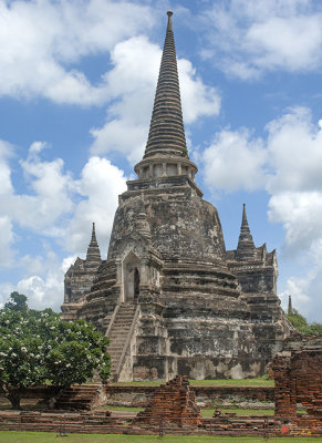 Chedis at Wat Phra Si Sanphet (DTHA019)