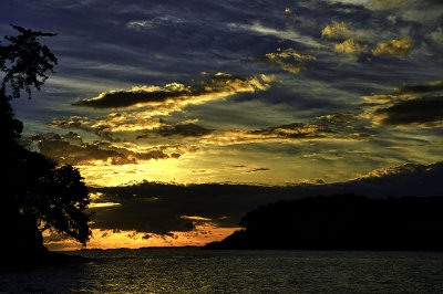 Sunset on Pacific_HDR 