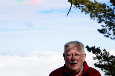 Tom up in Clouds 