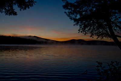 Sunrise on Lake Sagamore