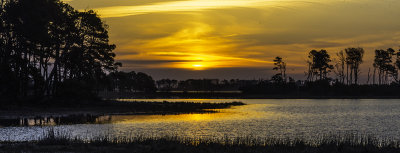 Sunrise over Bay