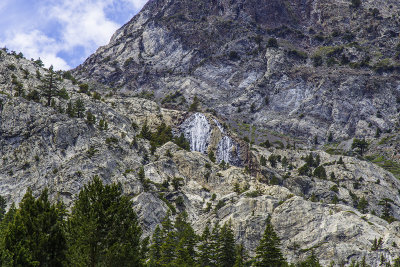 Waterfalls into Silver Lake