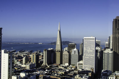 City from Top of Mark 