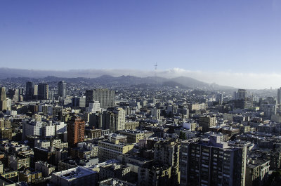 City from Top of Mark 