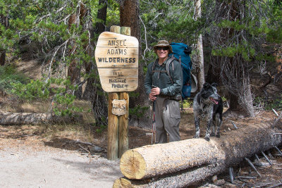 Early into the hike.