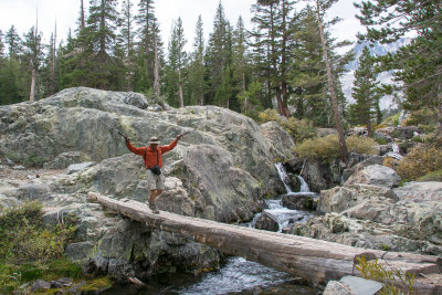 Waterfalls galore on the hike to Ediza.
