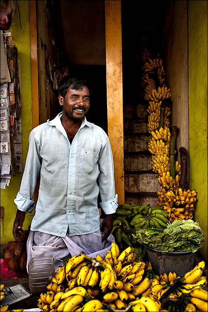 Bananas step by step