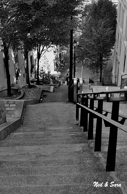 boulevard of stairs