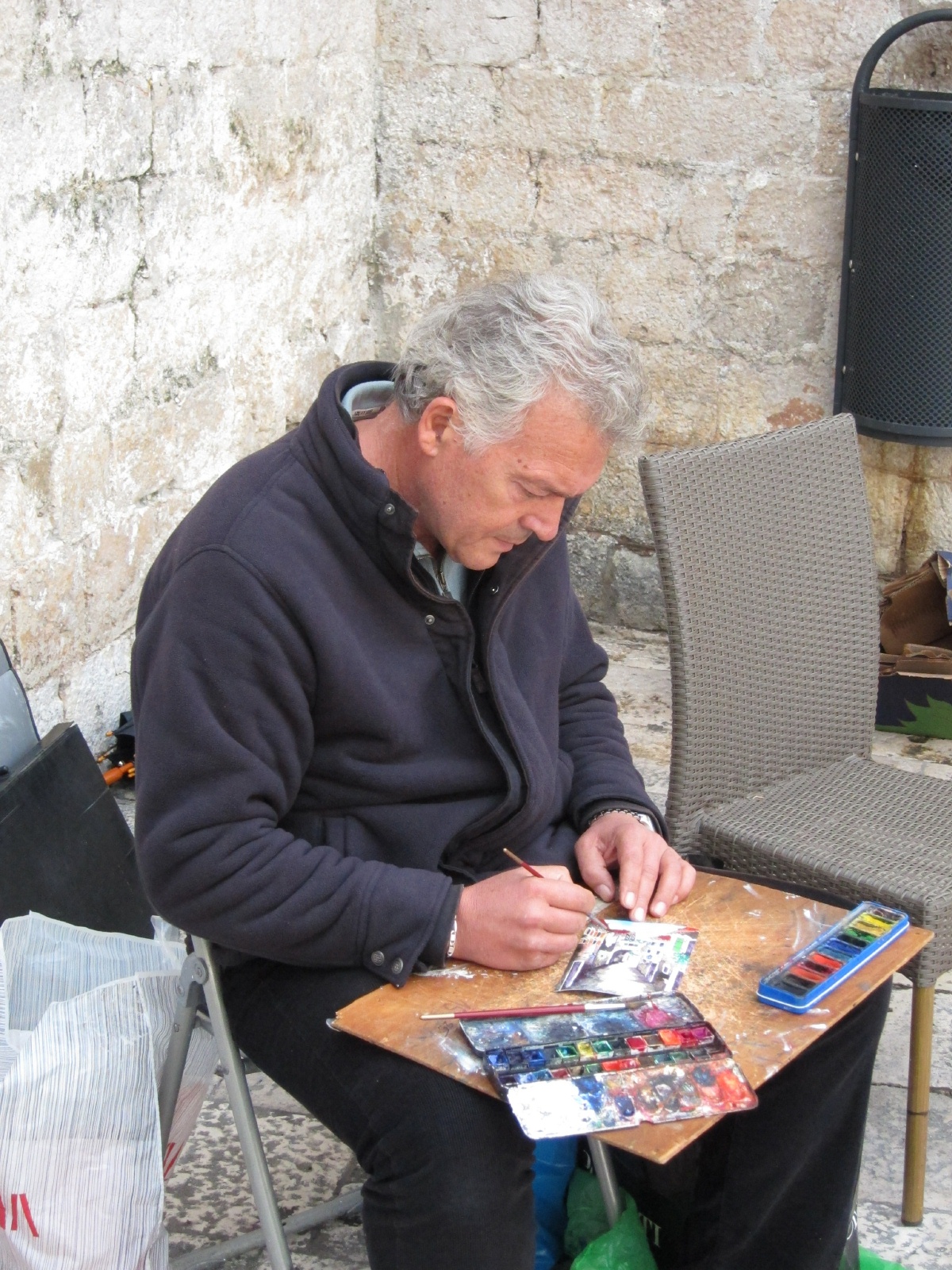 Artist in Dubrovnik