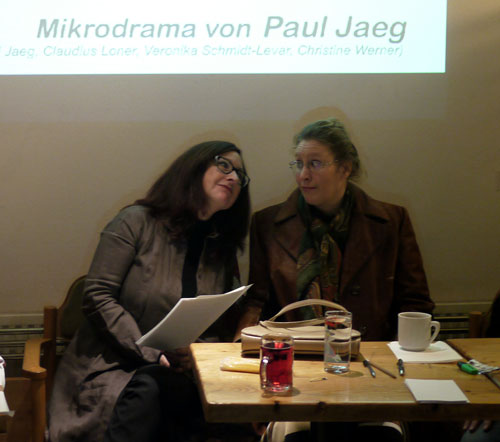 v. l. Christine Werner, Veronika Schmidt-Levar