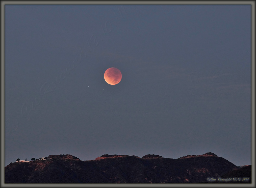 Until April 15<sup>th</sup> 2014<br>Lunar Eclipse December 10<sup>th</sup> 2011<br>Will Have To Do