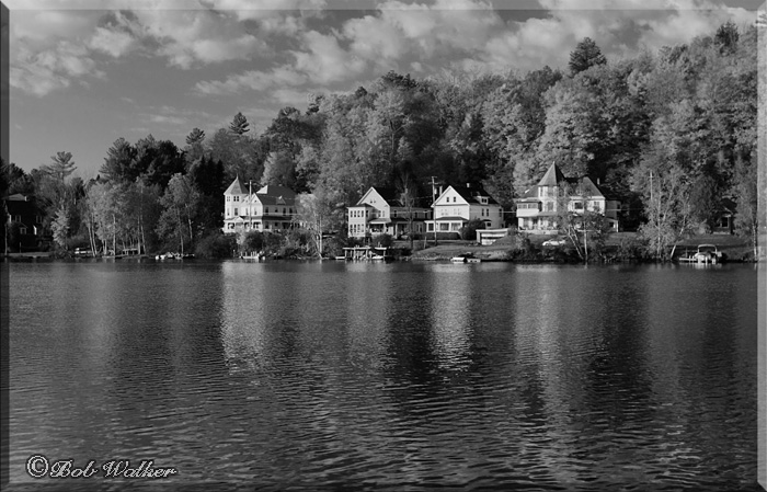 Saranac Lake, New York Shoreline