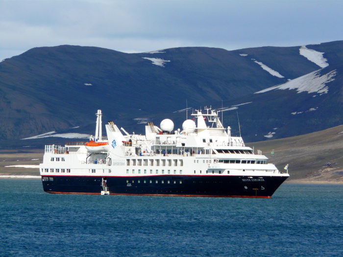 SILVER EXPLORER (1989) @ Goodyearbyen, Spitzbergen, Norway