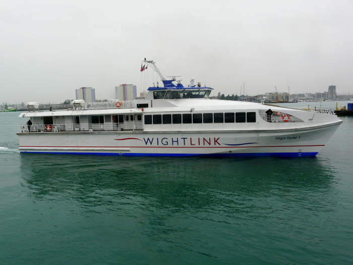 WIGHT RYDER 1 - @ Portsmouth, UK (Arriving)