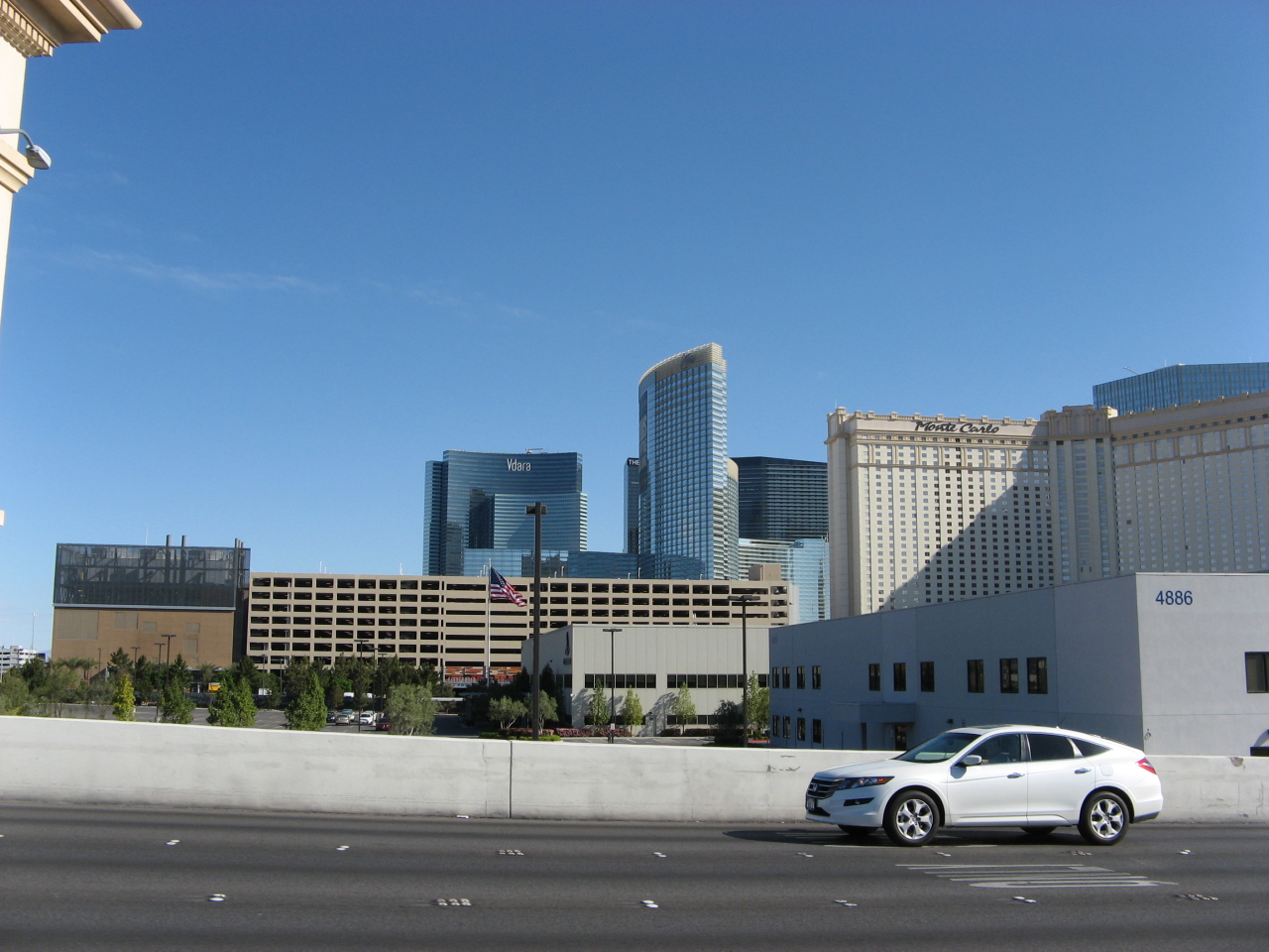We had a great room at the Vdara.