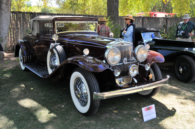 1932 Stutz DV32 Cabriolet by LeBaron, Bruce & Kathie McBroom, Santa Fe, NM, 2010 Best in Class -- American Pre-War (0801)