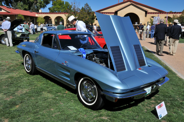 1963 Chevrolet Corvette Sting Ray Coupe, Ron & Linda Berggren, Highlands Ranch, CO, Best in Class -- American Iron (1369)