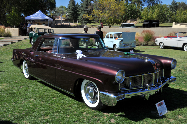 1956 Lincoln Continental Mk II, one of 3,014 built in 1956 and 1957, Richard Blake, Santa Fe, NM, American Post-War (1298)