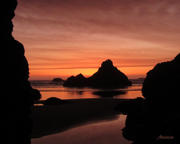 Smoky Sunset - s
