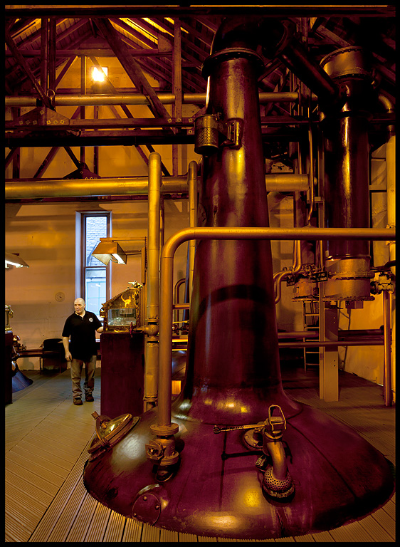 Distillation at Bruichladdich