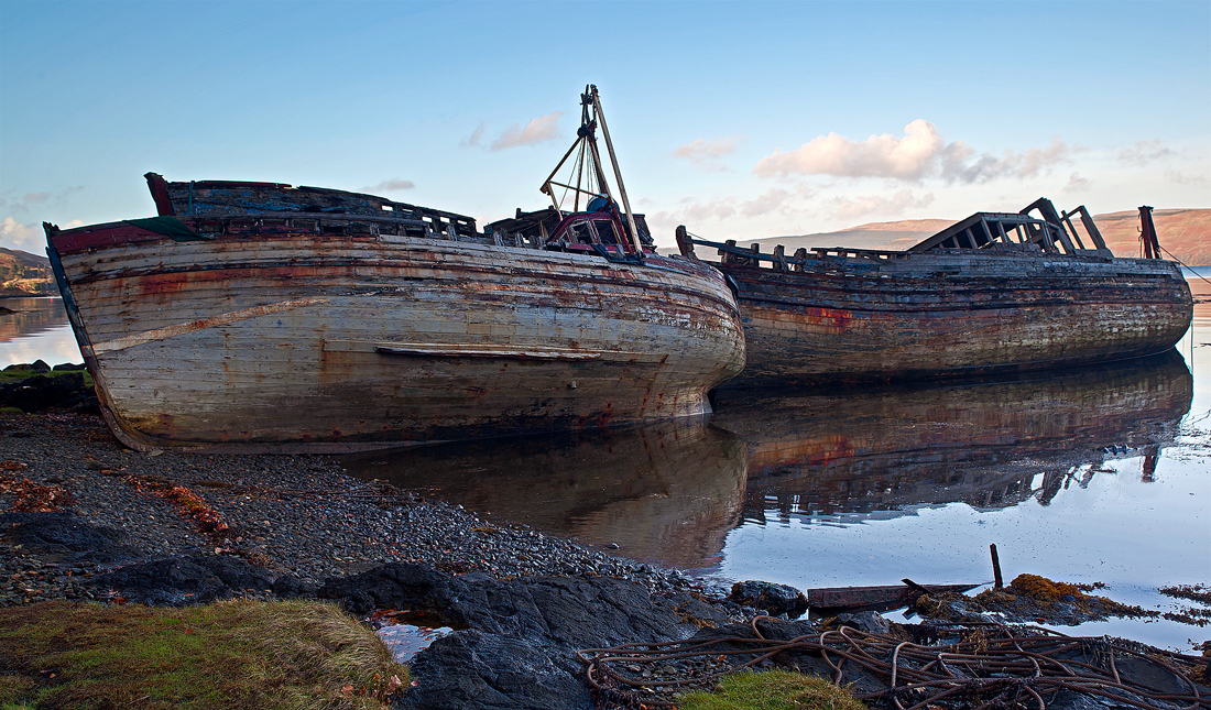 Salen Wrecks  - the other side