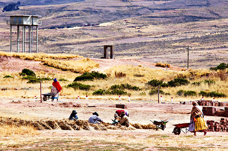 Tiwanaku Excavation Crew
