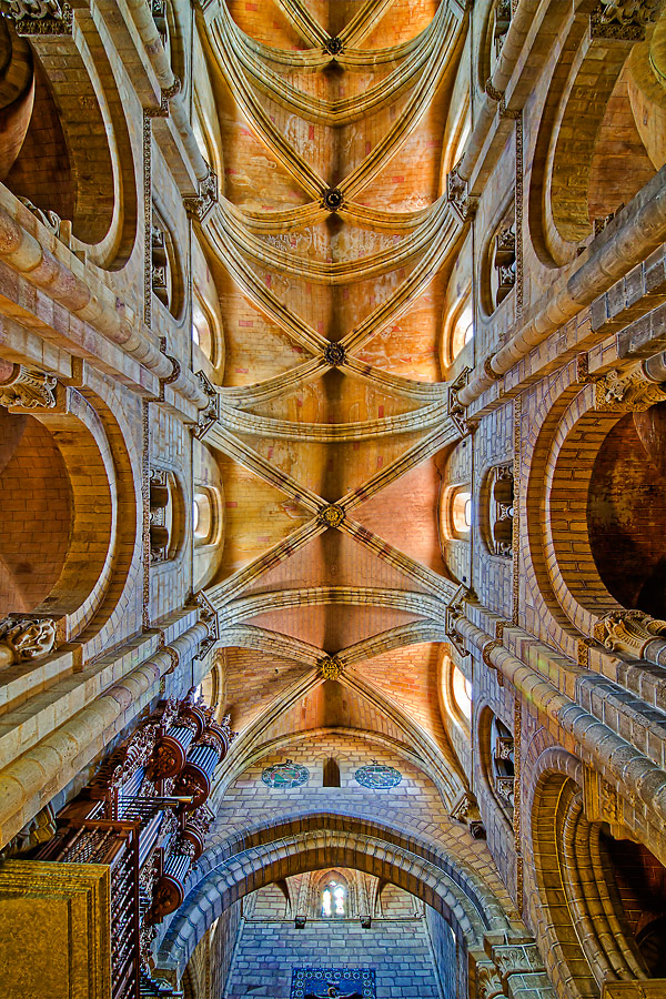 Ceiling of the Basilica de San Vicente, Avila