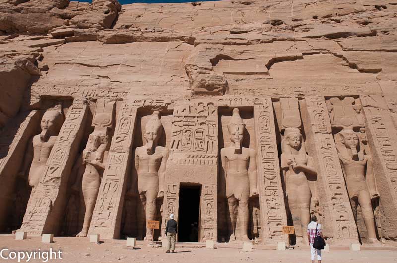 The Hathor Temple of Queen Nefertari, Abu Simbel