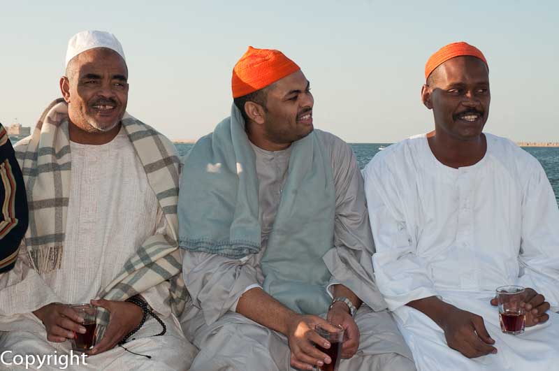 Three Sudanese friends 