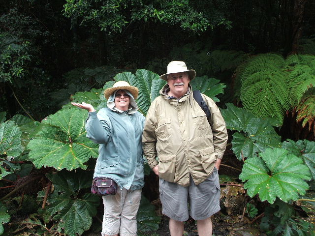Puentarenas, Costa Rica -Poas Volcano, we were soaking wet and it was cold at 8000 ft.
