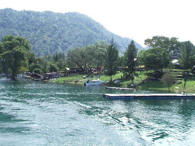 Puerto Quetzal, Guatamala-crossing the lake