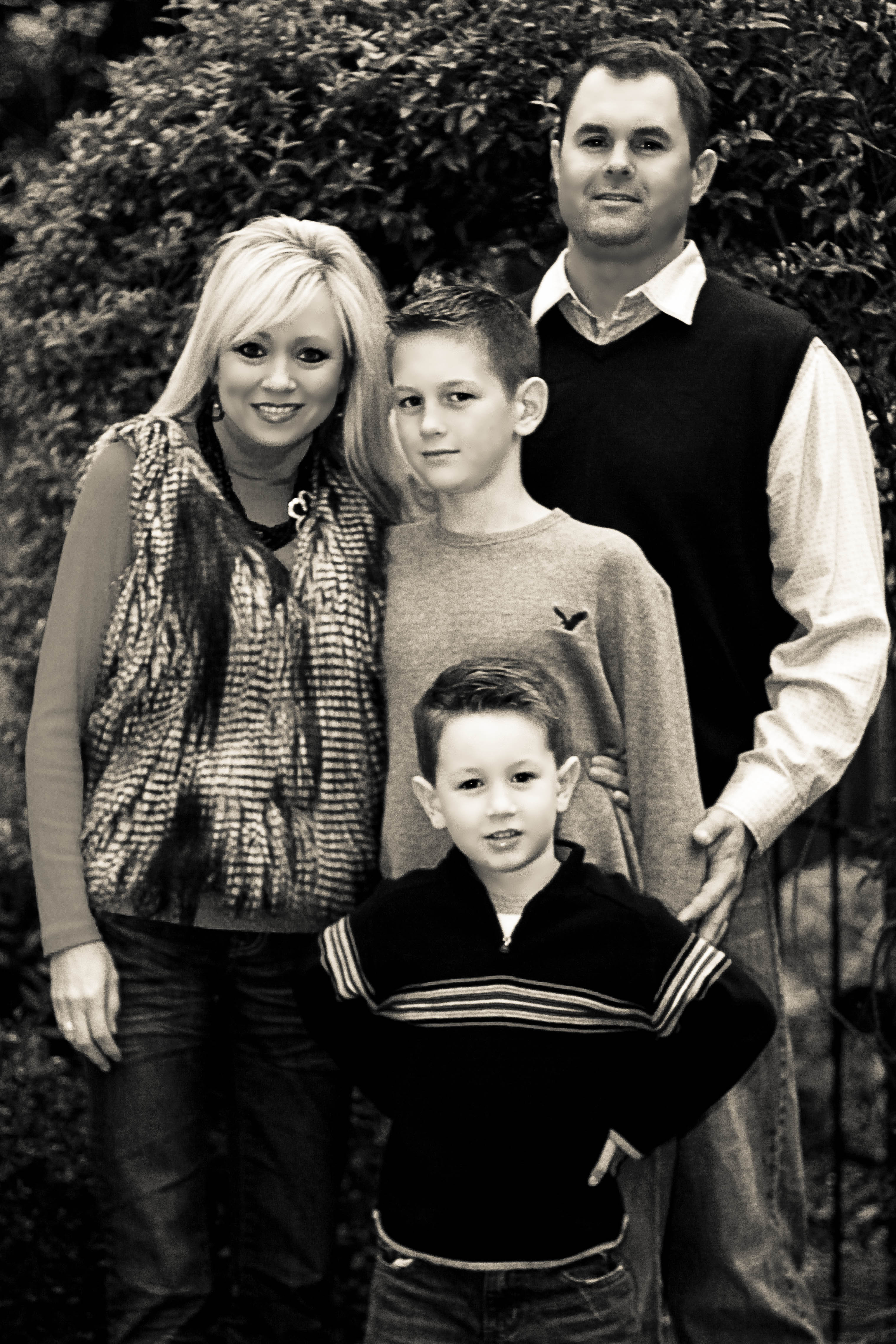 Son, Rob and family NOv. 2011