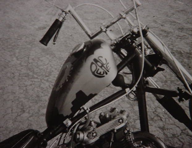 Breck Brubakers<br> Triumph chopper