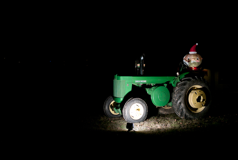 T - Santa's Tractor